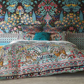 Evelyn Home Multi-Coloured Parisa Cotton Quilt Cover Set