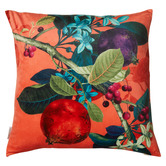 Evelyn Home Pomegranate Velvet Cushion