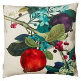 Evelyn Home Pomegranate Velvet Cushion