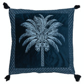 Luxotic Palmier Square Velvet Cushion