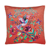 Evelyn Home Mallorca Square Velvet Cushion