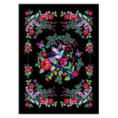 Evelyn Home Mallorca Velvet Throw