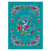 Evelyn Home Mallorca Velvet Throw
