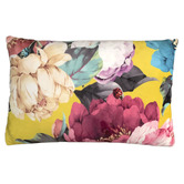 Evelyn Home Peony Rectangular Velvet Cushion