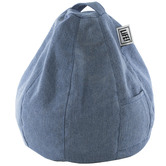 Comfort Beanbags Blue Denim iCrib Bean Bag Tablet Holder