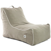 Comfort Beanbags Grey Coastal Lounge Beanbag Cover