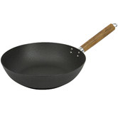 Davis &amp; Waddell Lotus Rock 30cm Carbon Steel Non-Stick Wok