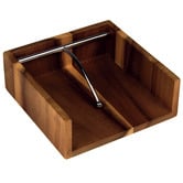 Davis &amp; Waddell Natural Wooden Napkin Holder