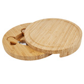 Davis &amp; Waddell 4 Piece Bamboo Cheese Board &amp; Knife Set