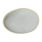 Davis &amp; Waddell White 35cm Stoneware Serving Platter