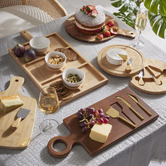 Davis &amp; Waddell 4 Piece Bowl &amp; Serving Board Set