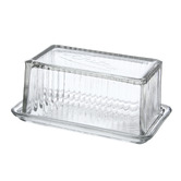 Davis &amp; Waddell Lolah Glass Butter Dish