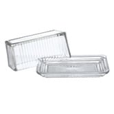 Davis &amp; Waddell Lolah Glass Butter Dish