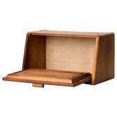 Davis &amp; Waddell Natural Wooden Bread Box with Lid