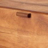 Davis &amp; Waddell Natural Wooden Bread Box with Lid