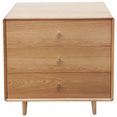 Elvina Furniture Natural Niche Chest of 3 Drawers
