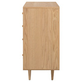 Elvina Furniture Niche Oak Wood Chest of Drawers