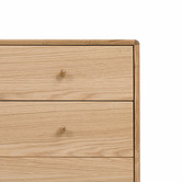 Elvina Furniture Niche Oak Wood Chest of Drawers
