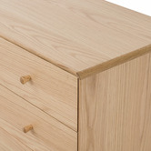 Elvina Furniture Niche Oak Wood Chest of Drawers