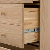 Elvina Furniture Niche Oak Wood Chest of Drawers