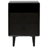 Elvina Furniture Franco 2 Drawer Bedside Table