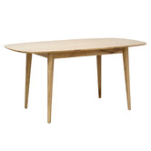Elvina Furniture Niche Oval Extendable Dining Table