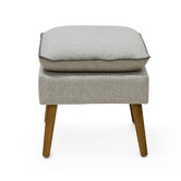 Elvina Furniture Luxe Upholstered Footstool
