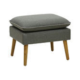 Elvina Furniture Luxe Upholstered Footstool