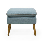 Elvina Furniture Luxe Upholstered Footstool