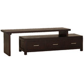 La Verde Adele 3 Drawer Extendable Entertainment Unit