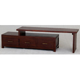 La Verde Adele 3 Drawer Extendable Entertainment Unit