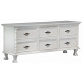 La Verde Jepara 6 Drawer Dresser