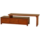La Verde Adele 3 Drawer Extendable Entertainment Unit
