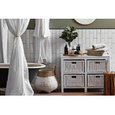 La Verde 4 Drawer Rattan Buffet