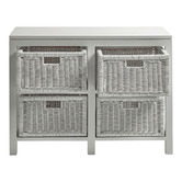 La Verde 4 Drawer Rattan Buffet