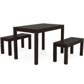 La Verde Belgium 3 Piece Dining Table Set