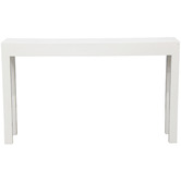 La Verde White Amsterdam 2 Drawer Console Table