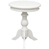La Verde White Round Wine Table