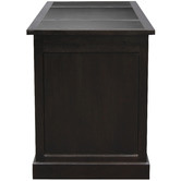 La Verde Faux Leather-Top Office Desk