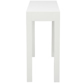 La Verde White Amsterdam 2 Drawer Console Table
