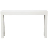 La Verde White Amsterdam 2 Drawer Console Table