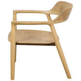 La Verde Maern Oak Wood Dining Chair