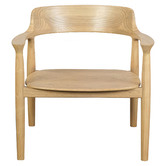 La Verde Maern Oak Wood Dining Chair