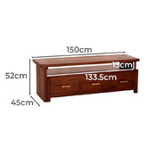 La Verde Adele 3 Drawer Extendable Entertainment Unit