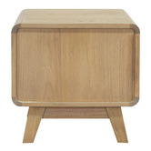 La Verde Renaud 2 Drawer Bedside Table