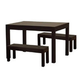 La Verde 3 Piece Amsterdam Dining Table Set