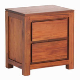 La Verde Amsterdam 2 Drawer Bedside Table