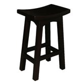 La Verde Kobe Nikko Wooden Kitchen Barstool