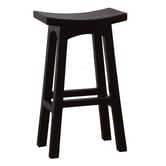 La Verde Kobe Nikko Wooden Kitchen Barstool
