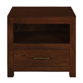 La Verde Adele 1 Drawer Bedside Table